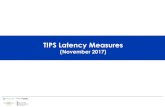 TIPS latency measures Nov 2017 - ecb.europa.eu · TIPS Latency Measures (November 2017) Titelmasterformat durch TKlicken bearbeiten ORIGINATOR CUSTOMER NSP ORIGINATOR PSP BENEFICIARY