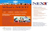 NEXT brochure 11x17 · Jewish Education; Director of Congregational Learning at Temple Beth David in Palm Beach Gardens, Florida & Technology Integration Educator for the Friedman