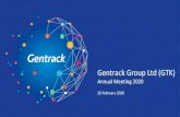 Gentrack Group Ltd (GTK) · Non-recurring revenue is down 35% on FY18. Licence revenue down 57% on FY18 • SaaS first. All new business is based on a SaaS recurring revenue model