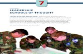 CHAPTER7 LEADERSHIP SCHOOLS OF THOUGHT · 2017. 11. 23. · 7 CHAPTER7 LEADERSHIP SCHOOLS OF THOUGHT “BEGINWITHTHEENDINMIND.Begintodaywiththeimage,picture,or paradigmoftheendofyourlifeasyourreferenceor[standard