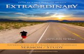 ExtraordinaryMovieextraordinarymovie.com/dload?id=Extraordinary_SermonNotes.pdf · Scriptures: Ephesians 5:21-33 Matthew 7:24-27 Read Mark 10:6-9 Items Needed: A complete brick A