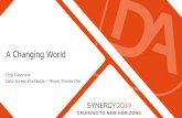 A Changing Worldd3mvk1t0iovct7.cloudfront.net/Synergy2019_Presentations/AChangi… · Our Profile… ⚫We deliver ... ⚫One of our company’s core competencies ⚫It will successfully