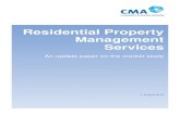 Residential Property Management Services · 2014. 8. 1. · 2 Property Management Services – Final Statement of Scope, OFT1524, March 2014. 3 Including those blocks where responsibility