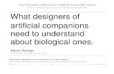 What designers of artiﬁcial companions need to …This ﬁle is PDF produced by pdﬂatex. NOTE: To remind me to skip some slides during the presentation they are ‘greyed’. This