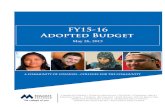 proposed budget Fy2011-12 · Glendale Community College 6000 W. Olive Avenue Glendale, AZ 85034 Ph. (623-845-3012 STEVEN R. GONZALES, PRESIDENT GateWay Community College 108 N. 40th