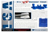 It’s Hammer Time! pplications - Wear Con...It’s Hammer Time! Wear-Con’s Bi-Metal XP Hammer Cross Section of Bi-Metal XP Hammers. 20lb. XP Hammer 2845 E. Heartland Drive Liberty,