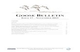 GOOSE BULLETIN - geese.org Bulletin آ  GOOSE BULLETIN â€“ ISSUE 17 â€“ NOVEMBER 2013 GOOSE BULLETIN