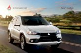 2017 Outlander Sport Cover WEB - Mitsubishi Motors North ...origin.static.mitsubishicars.com/pdf/owners/owners-manuals/17OTS… · Thank you for buying a Mitsubishi Outlander Sport.
