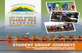 STUDENT GROUP JOURNEYS - Adventures Under The Sun · travel. Our programs are filled with distinctive educational and physical challenges characteristic of Costa Rica, Adventures