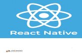 React Native - laabhaa.com · React Native About the Tutorial React Native is a JavaScript framework for building native mobile apps. It uses the React framework and offers large