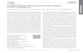 Graphene-Based Patterning and Differentiation of …libna.mntl.illinois.edu/pdf/publications/179_bajaj.pdfPiyush Bajaj , Jose A. Rivera , Daniel Marchwiany , Vita Solovyeva , and Rashid