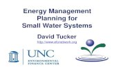 Energy Management Planning for Small Water Systems · Energy-Water Nexus •2 trillion gallons of H 2 O: estimated amount pumped annually by U.S. small systems. •$1 billion: estimated