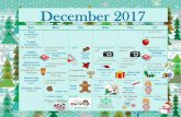 December 2017 - Children's Lighthouse · 2017. 11. 29. · My five Senses , Science and Nature Focus: Mexico, Gingerbread man& Reindeer National Noodle Hanukah Begins School Age Curriculum:
