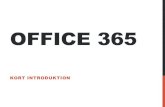 OFFICE 365 - Mellerud 365-allminfo-anteckn… · snabbmeddelanden och för att dela ditt skrivbord. Installera programvara och ansluta den till Office 365 e-post Lar dig hur du anvSnder