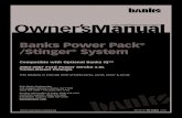 Owner’sManual with Installation Instructions€¦ · Banks Monster ® Exhaust System ... of your truck and extends the service life of your brakes Banks Billet Torque Converter