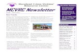 Newsletter Highlights MCVRC Newsletterfiles.ctctcdn.com/3eec07c8101/1de22725-e0bf-4698-9370...November 15th Peer Grief Support Group held twice a month at the Upper Marlboro office