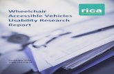 Wheelchair Accessible Vehicles Usability Research Report · 2019. 10. 15. · Wheelchair Accessible Vehicles Usability Research Report V2.0 December 2016 2 of 37 Executive Summary