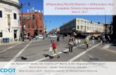 Milwaukee/North/Damen + Milwaukee Ave Complete Streets … · 2017. 5. 10. · • Improve accommodations for people walking, biking, taking transit & visiting the area by implementing
