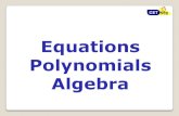 Equations Polynomials Algebra - CetKing€¦ · Equations Polynomials 4. Dirty (Modern) Quant 5. Arithmetic 6. DI Without Pen Verbal cutoff clearing: 1. RC in half time 2. Grammar/Sentence