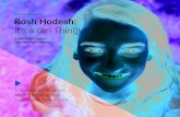 Evaluation Report Rosh Hodesh: It’s a Girl Thing! · engagement and the health and empowerment girls and helping them grow into confident of Jewish girls overall. Rosh Hodesh. is