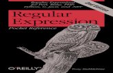 Regular Expression - Большая онлайн библиотека e-Reading · Regular Expression Pocket Reference Regular expressions are a language used for parsing and manipulating
