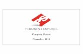 Company Update November, 2018...Nov 07, 2018  · Appendix A: 2018 Investment Summary Sales Square Feet Corporate Pointe Business Park 161,000 $ 41.7 MM Orange County Business Center
