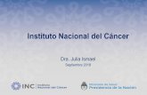 World Endoscopy Organization (WEO) - Instituto Nacional del Cáncer · 2020. 8. 5. · Julia Ismael Septiembre 2018 . The INC is responsible for the development and implementation
