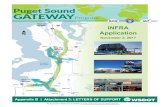 Puget Sound Gateway Program INFRA Application: Appendix B - … · 2017. 11. 2. · INFRA Grant Application, Puget Sound Gateway Program, Appendix B Puget Sound Gateway INFRA Application: