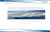 Employee/Contractor Induction Manual€¦ · This induction manual is designed to provide an overview of the general safety and health requirements at Echo Marine Group and should