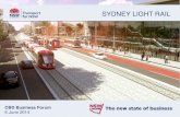 SYDNEY LIGHT RAIL - Tourism Accommodation...Moore Park Tunnel 8 Planning conditions Construction noise and vibration 9 Construction noise and vibration impact statement prepared to