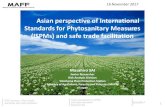 Asian perspective of International Standards for ... · 02/11/2017  · IPPC seminar : Plant health standards and trade facilitation Asian perspective of ISPMs and trade facilitation