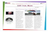 LGBT Pride MonthLGBT Pride Month - USEmbassy.gov · Obama Proclamation of June as LGBT Pride Month June 2014 The American Library, Chennai LGBT Pride MonthLGBT Pride Month Edward