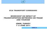 ECA TRANSPORT CORRIDORS WORKSHOP ON IMPACT OF ... · ECA Transit corridors •The transit transport is a big concern in the continent, the issues are addressed at regional, sub-regional