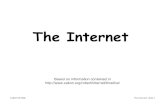 The Internet - MITweb.mit.edu/6.02/www/f2006/handouts/net_L7.pdf · 6.082 Fall 2006 The Internet, Slide 2 1968 • Bolt Beranek and Newman, Inc. (BBN) awarded Packet Switch contract