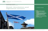 Brexit: Devolution and legislative consent · Licensed under CC BY 2.0 / image cropped . 3 Commons Library Briefing, 29 March 2018 . Summary : Legislative consent is a fundamental