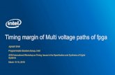 ip vdc margin 14nm - TAU Workshop · 2018. 3. 26. · Jignesh Shah Programmable Solutions Group, Intel ACM International Workshop on Timing Issues in the Specification and Synthesis