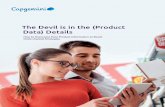 The Devil is in the (Product Data) Details · Case Study: Reinventing Product Data Acquisition - 20 and Use from the Ground Up A Roadmap for Action - 21 Moving Forward - 21 Assessing