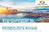 EnvironmEntal StEwardShip in thE 21 ... - Annual Conferenceannualconference.newea.org/wp-content/uploads/sites/2/2014/10/AC… · NEWEA 2017 ANNUAL CONFERENCE final Program 1 On behalf