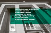 opportunities and income Generating savings Committee ... · Generating savings Generating income opportunities Contract management 1.5.The Committee received evidence on the Council’s