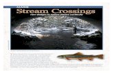 MAINE Stream Crossings ROAD-STREAM CROSSINGS Safe, stable, and fish and wildlife friendly stream crossings