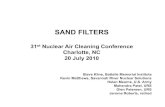 SAND FILTERSSAND FILTERS - ISNATTisnatt.org/Conferences/31/11. Mearns Sand Filters.pdf · Sand Filter Project Team has identified with regard to DBS filters. These issues include: