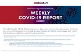 Minnesota Department of Health WEEKLY COVID-19 REPORT · 2020. 7. 2. · Minnesota Department of Health Weekly COVID- 19 Report: Updated 7/2/2020 with data current as of 4 p.m. the