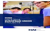 GUIDE HAI’S 2018 EUROPEAN UNION PROJECTS...GUIDE TO EUROPEAN UNION PROJECTS 4Increasing Access to Needed Medicines In addition to calling for greater transparency of medicine price