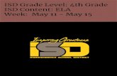 ISD Grade Level: 4th Grade ISD Content: ELA Week: May 11 ...sites.isdschools.org/grade4_remote_learning... · Writing, May 12th Informative Writing Write a letter to a penpal (a letter