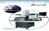 PCNC770 - Tooling, parts, and accessories for bench top ... · chucks, and clamps common to custom-workholding solutions. CNC Workshops Get the confidence you need to start making