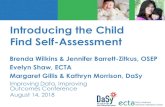 Introducing the Child Find Self-Assessment pdfs/meetings/ecidea18/...آ  Introducing the Child Find Self-Assessment