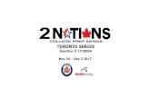 TORONTO SERIES - HomeTeamsONLINEmedia.hometeamsonline.com/photos/hockey/2NATIONS...a. Each coach will select a group of 3 players for Round One of shoot-out. Shooters must be identified