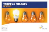 TARIFFS & CHARGES...1.1.2. Four tariff structures are available, i.e. (i) a prepaid tariff, (ii) a Three Part Flat tariff (iii) a Three-Part Seasonal tariff, and (iv) a Time-of-Use