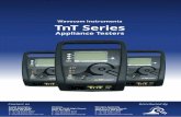 Wavecom Instruments TnT Series · This new ELB and RCD models comes with AC/DC power options and incorporates many of the same advanced features found in the range of TnT and TnP