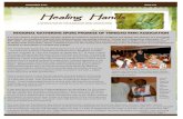 HHeeaalliinngg HHaannddss - Barbados Reiki Association · inspiring tale of her Reiki journey through incapacitating illness to having the world's first roving Reiki clinic which